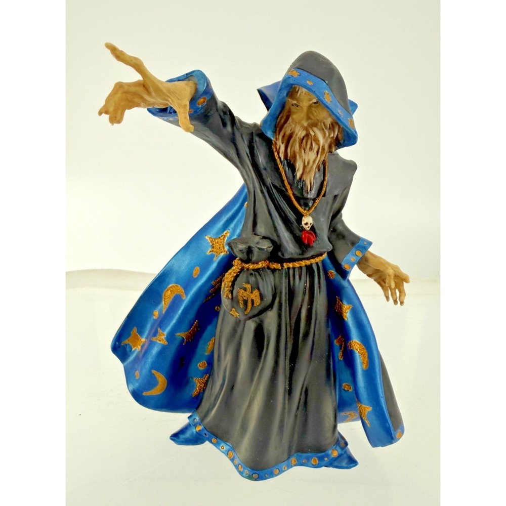 Madras the Aspirant Wizard Fantasy Resin Figurine Sorcerer Mage 7" Unbranded